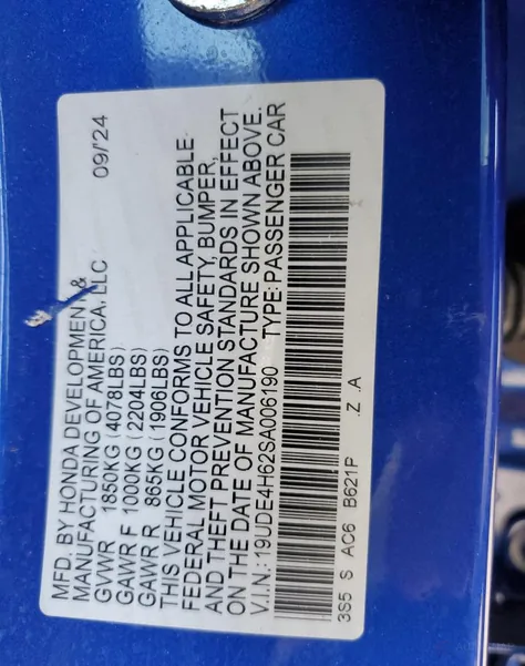 19UDE4H62SA006190